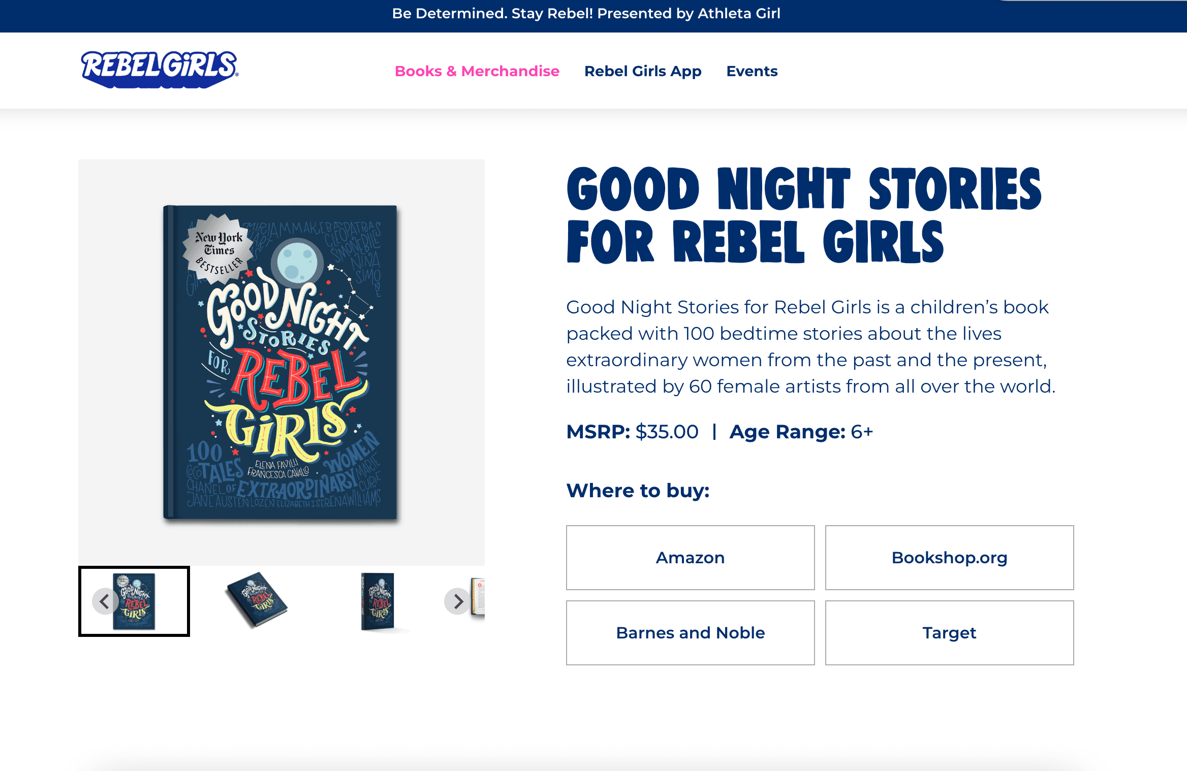 Rebelgirls project screenshot